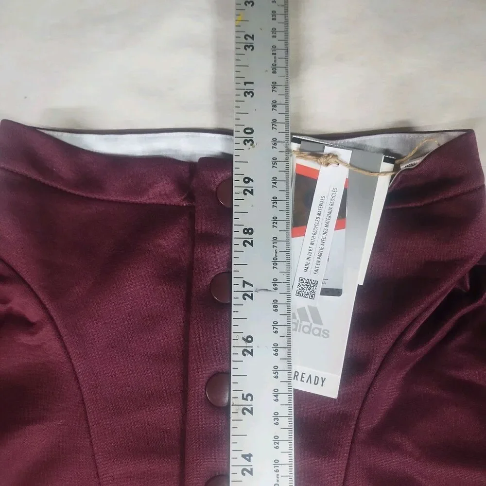 NEW Adidas Men's Arizona State Sun Devils Knit Quarter Snap Jacket Size Large